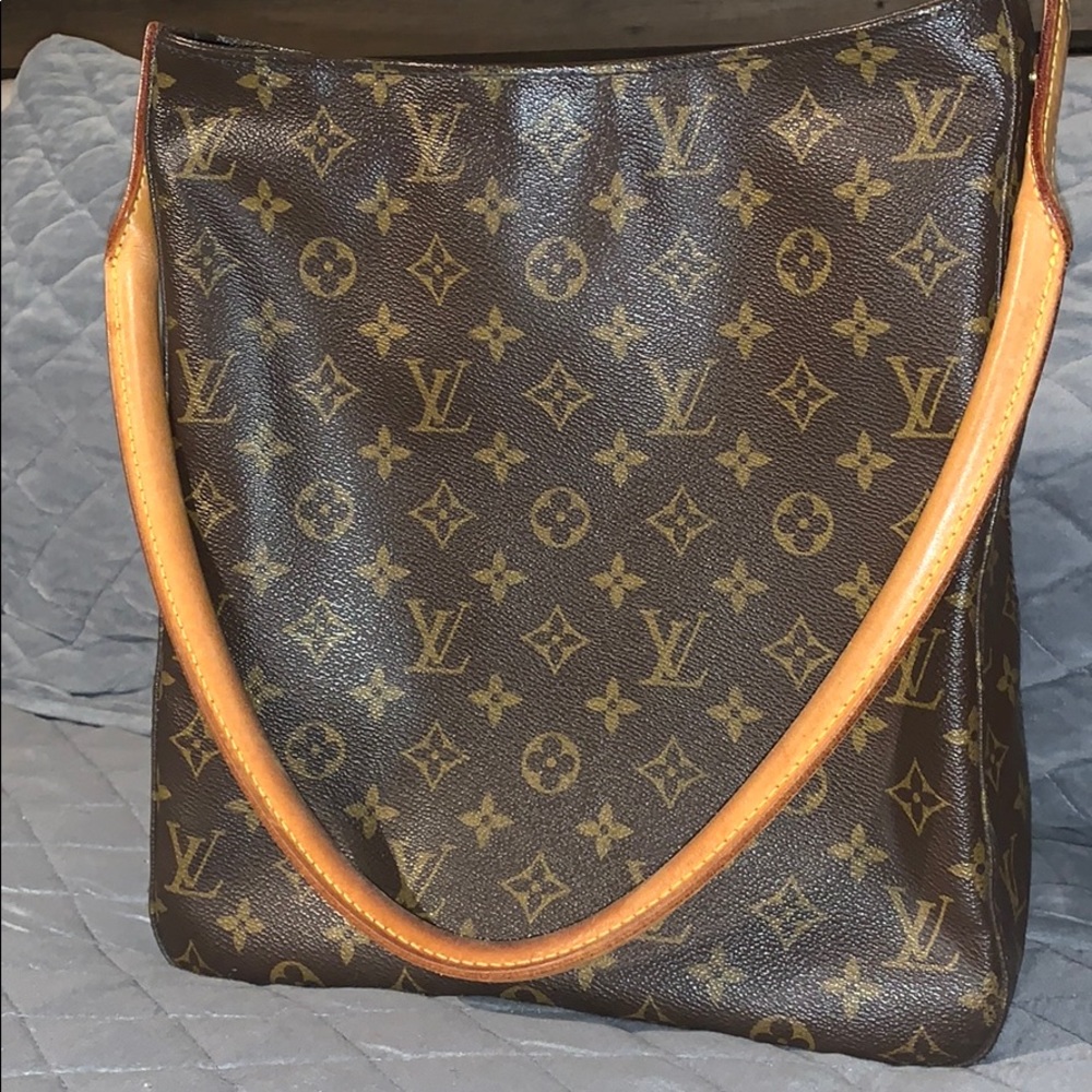 Louis Vuitton Looping Monogram Shoulder Bag.